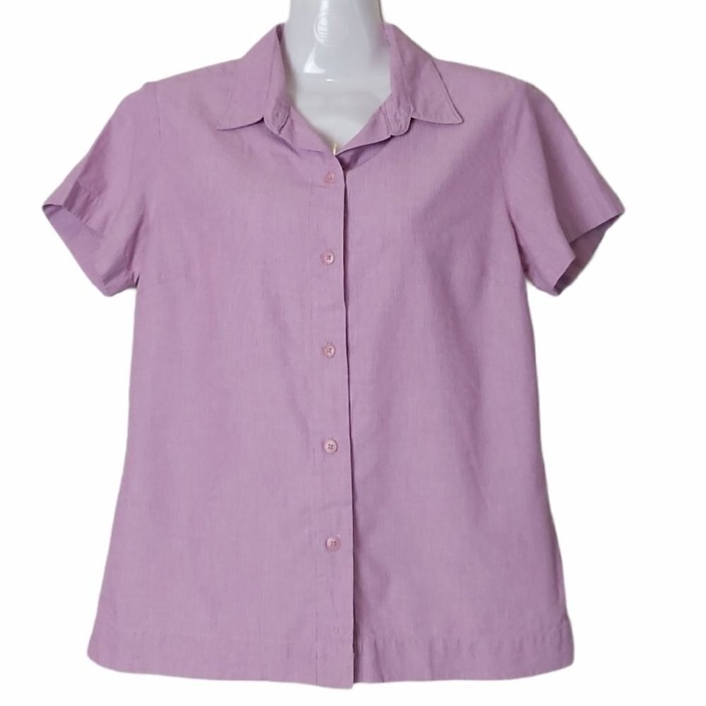 Woolrich Women's Lavender Button Down Shirt